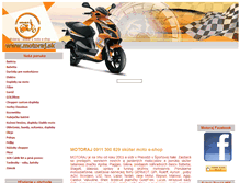 Tablet Screenshot of motoraj.sk